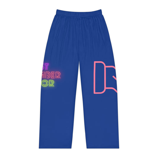 Women's Pajama Pants: Fight Cancer Dark Blue