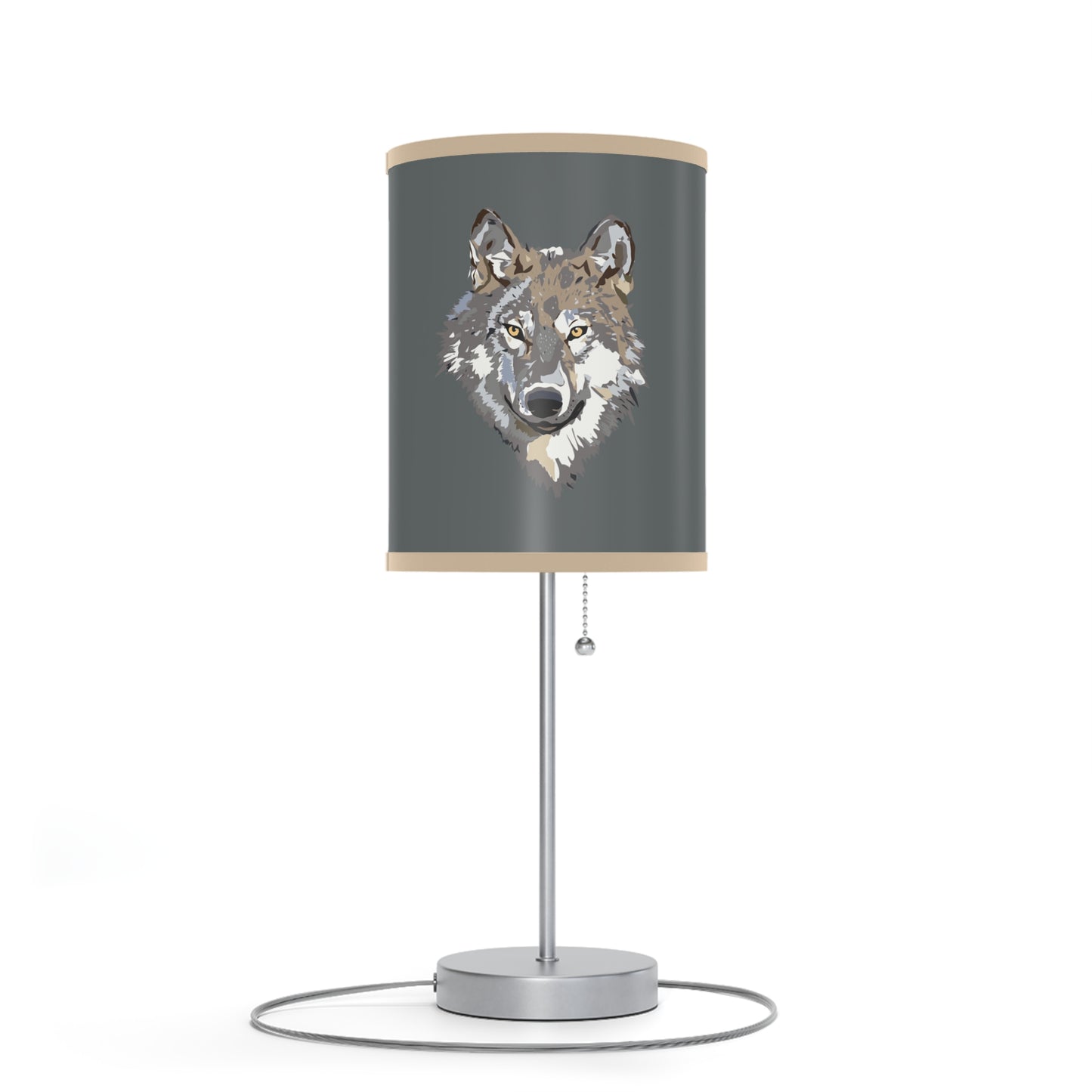 Lamp on a Stand, US|CA plug: Wolves Dark Grey