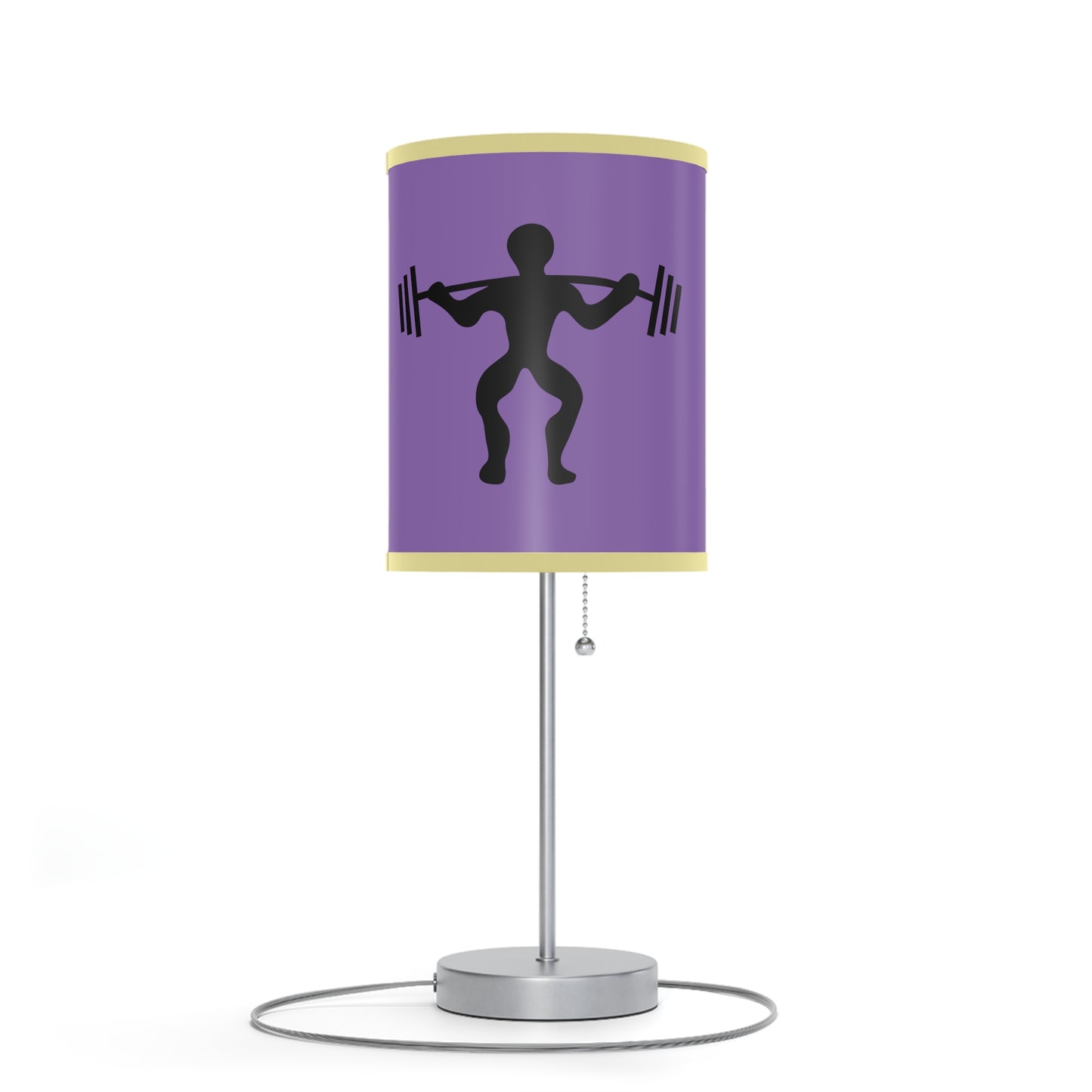 Lamp on a Stand, US|CA plug: Weightlifting Lite Purple