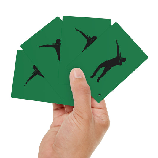 Poker Cards: Dance Dark Green