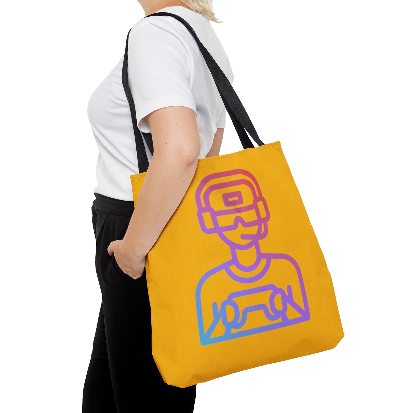 Tote Bag: Gaming Yellow