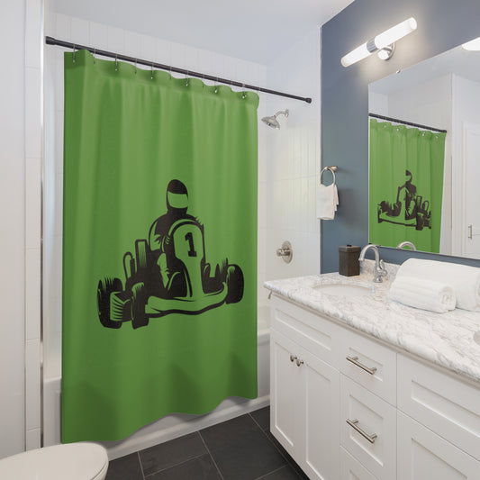 Shower Curtains: #1 Racing Green