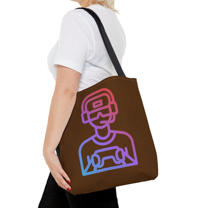 Tote Bag: Gaming Brown