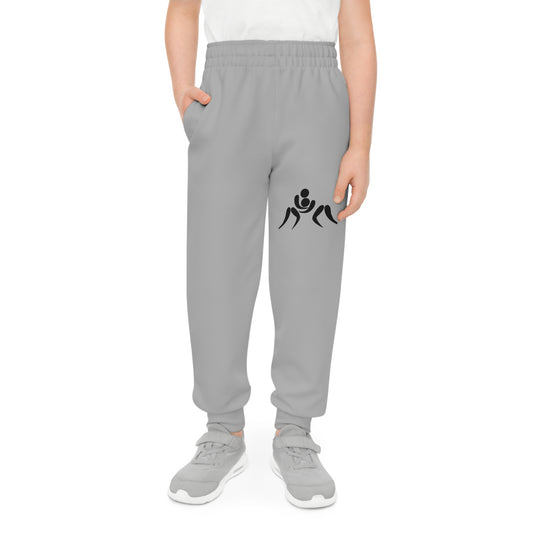 Youth Joggers: Wrestling Lite Grey