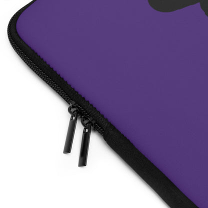 Laptop Sleeve: Basketball Purple