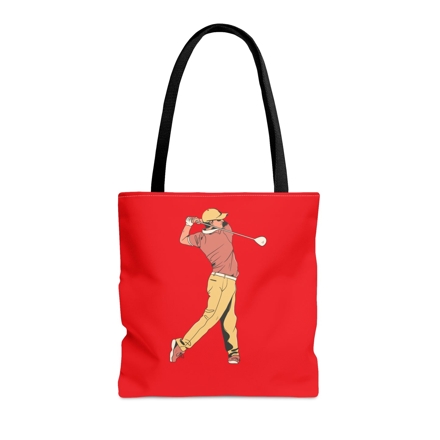 Tote Bag: Golf Red