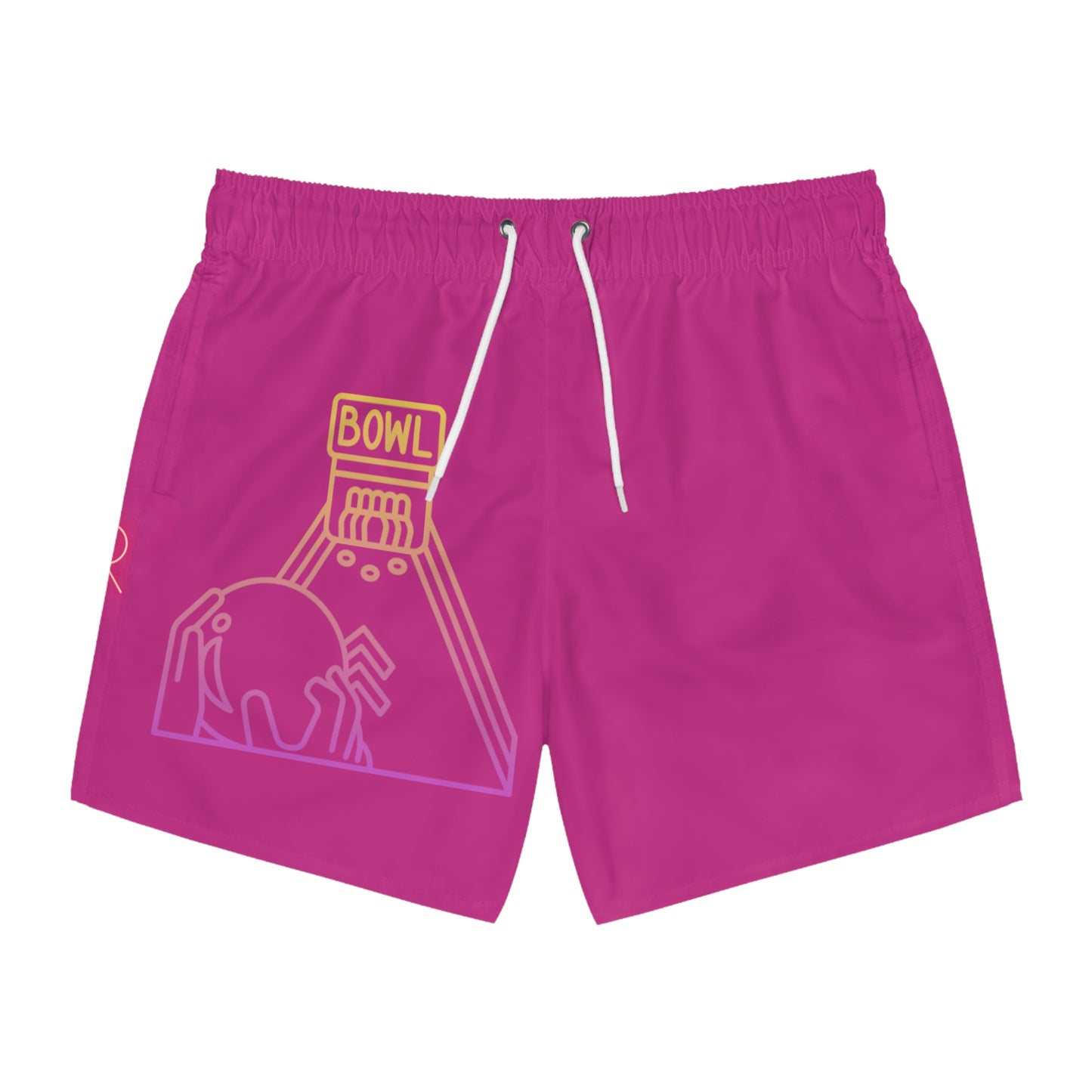 Swim Trunks: Bowling Pink