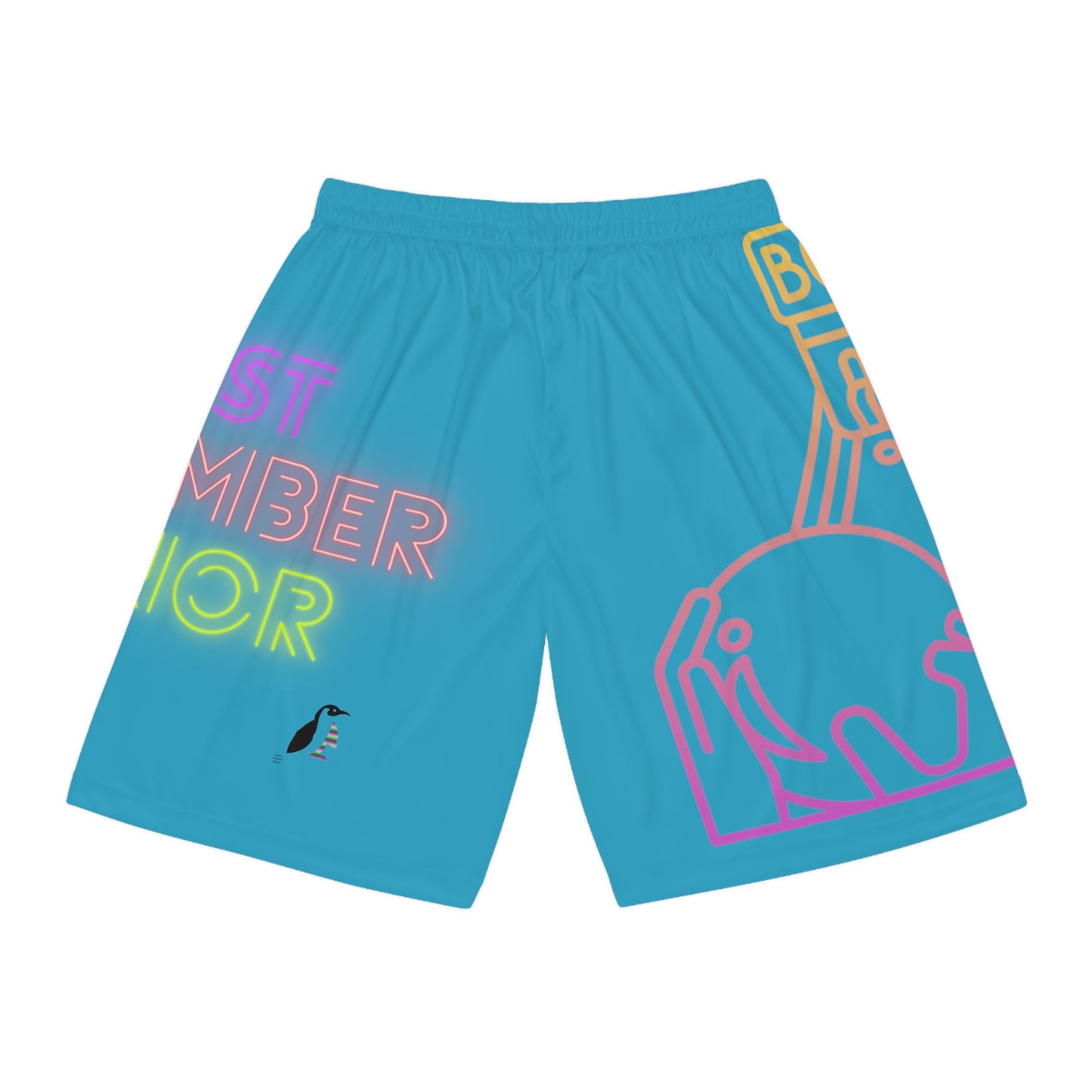 Basketball Shorts: Bowling Turquoise