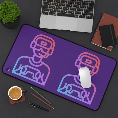 Desk Mat: Gaming Purple