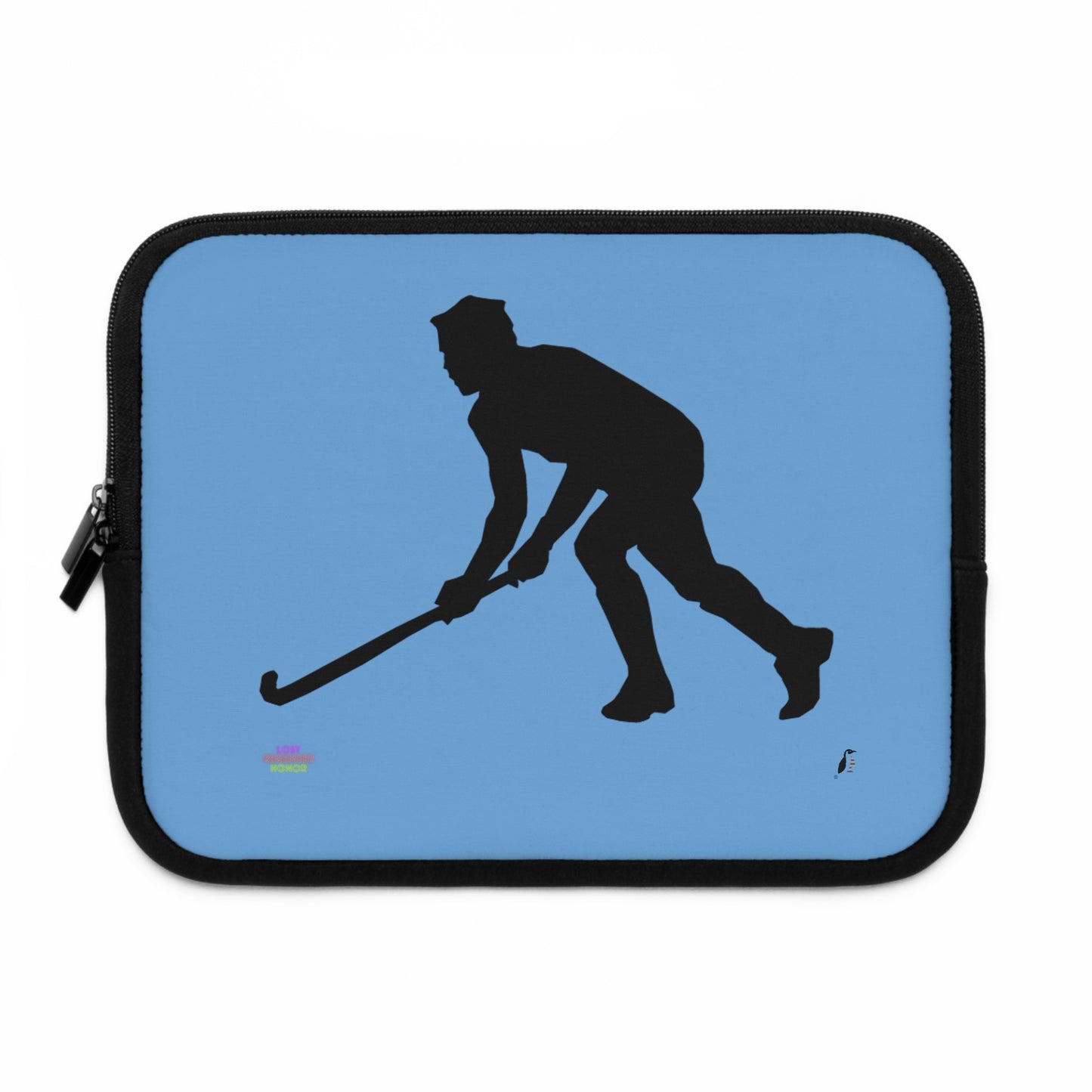 Laptop Sleeve: Hockey Lite Blue