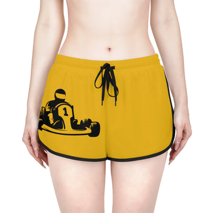 Women's Relaxed Shorts: Racing Yellow