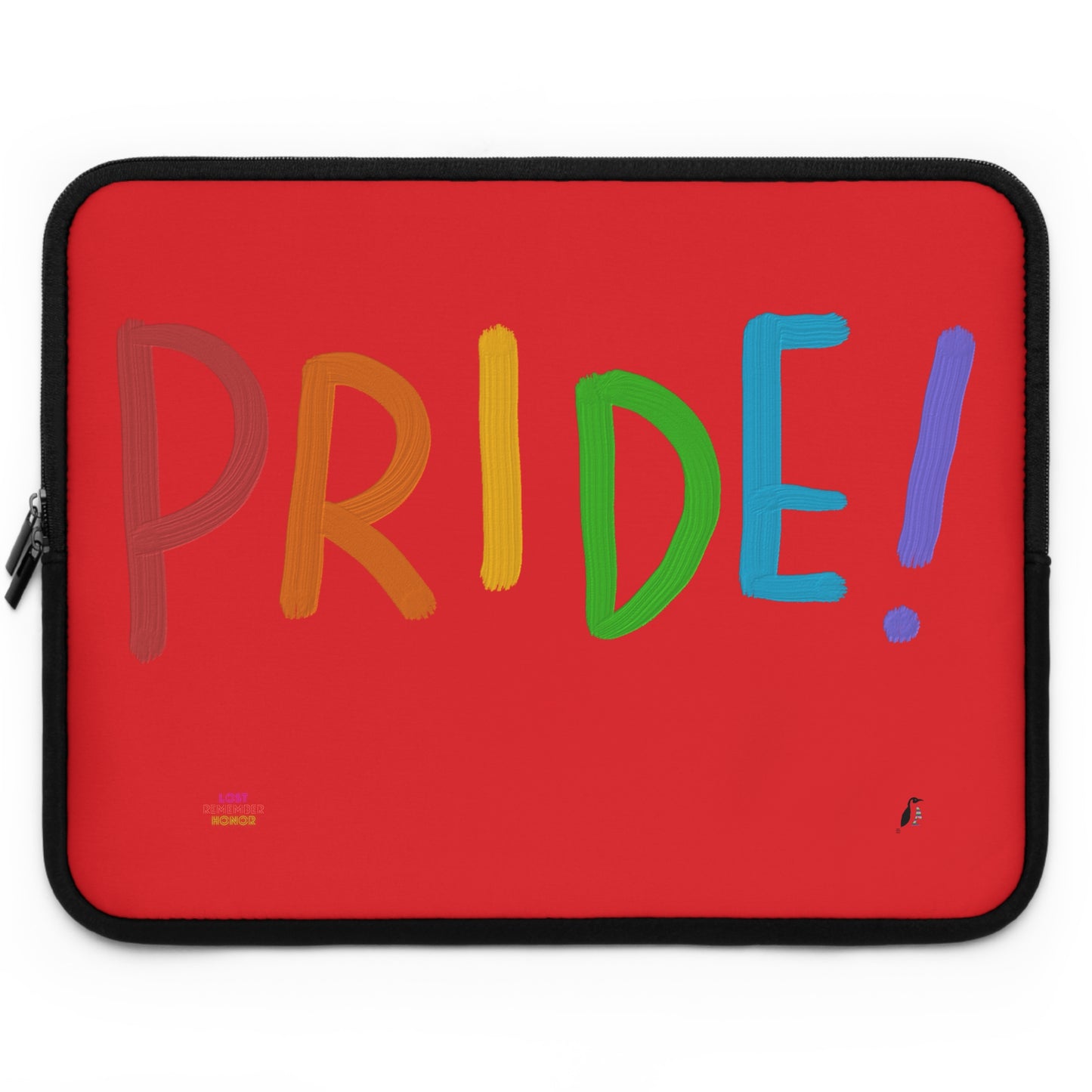 Laptop Sleeve: LGBTQ Pride Red