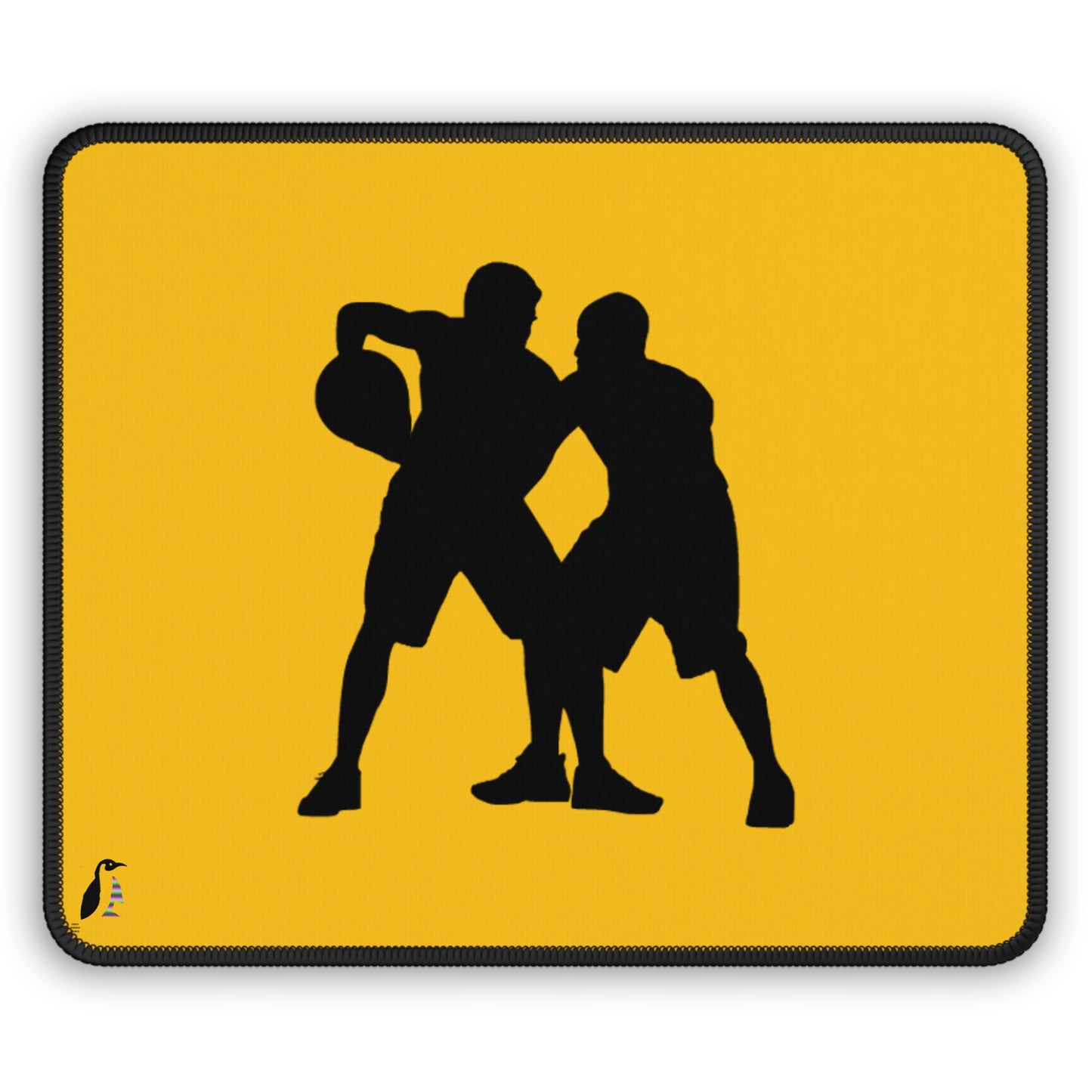 Gaming Mouse Pad: Basketball Yellow