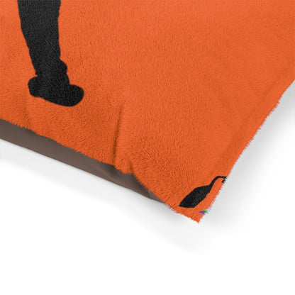 Pet Bed: Baseball Orange