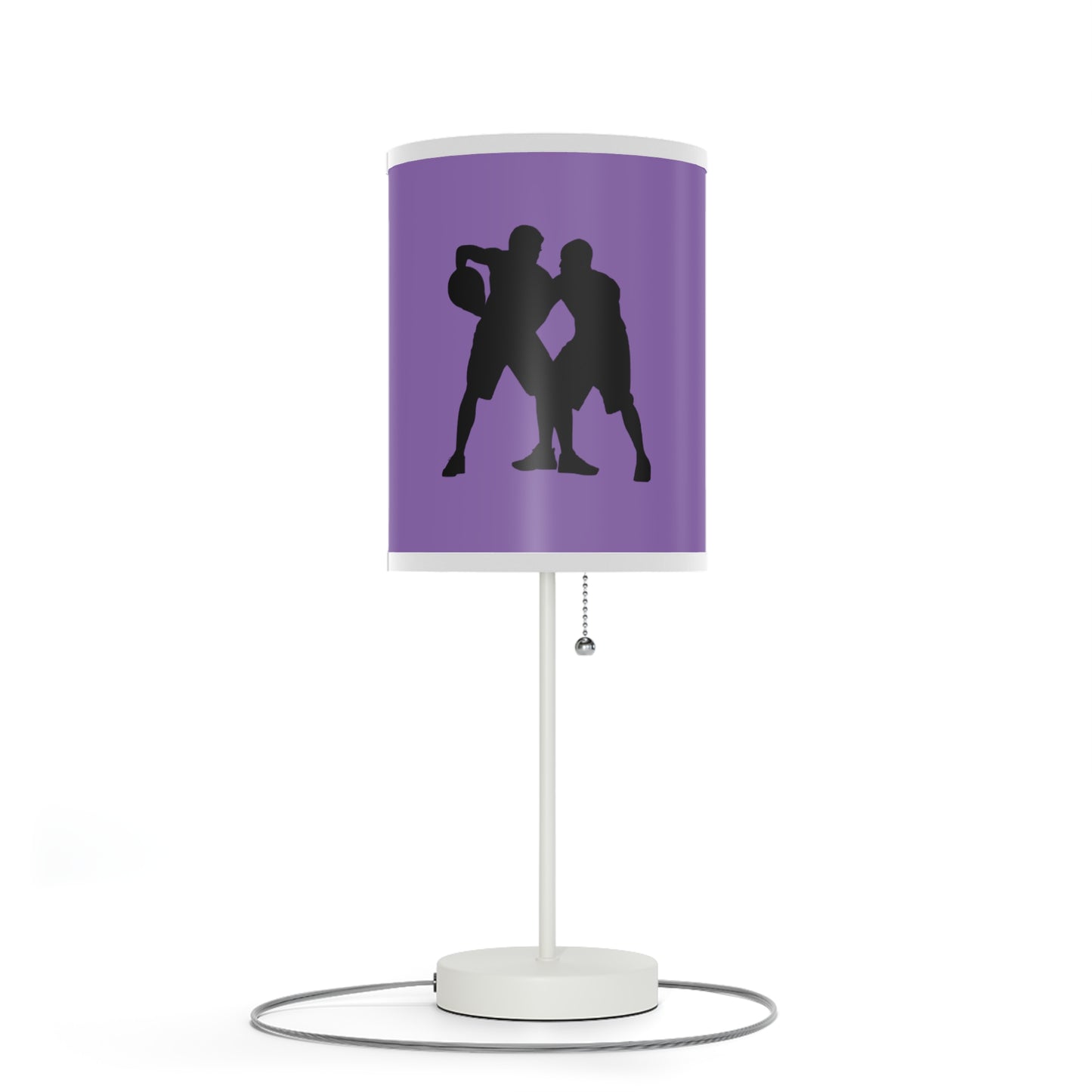 Lamp on a Stand, US|CA plug: Basketball Lite Purple