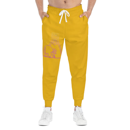 Athletic Joggers: Bowling Yellow