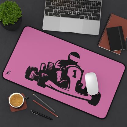 Desk Mat: Racing Lite Pink