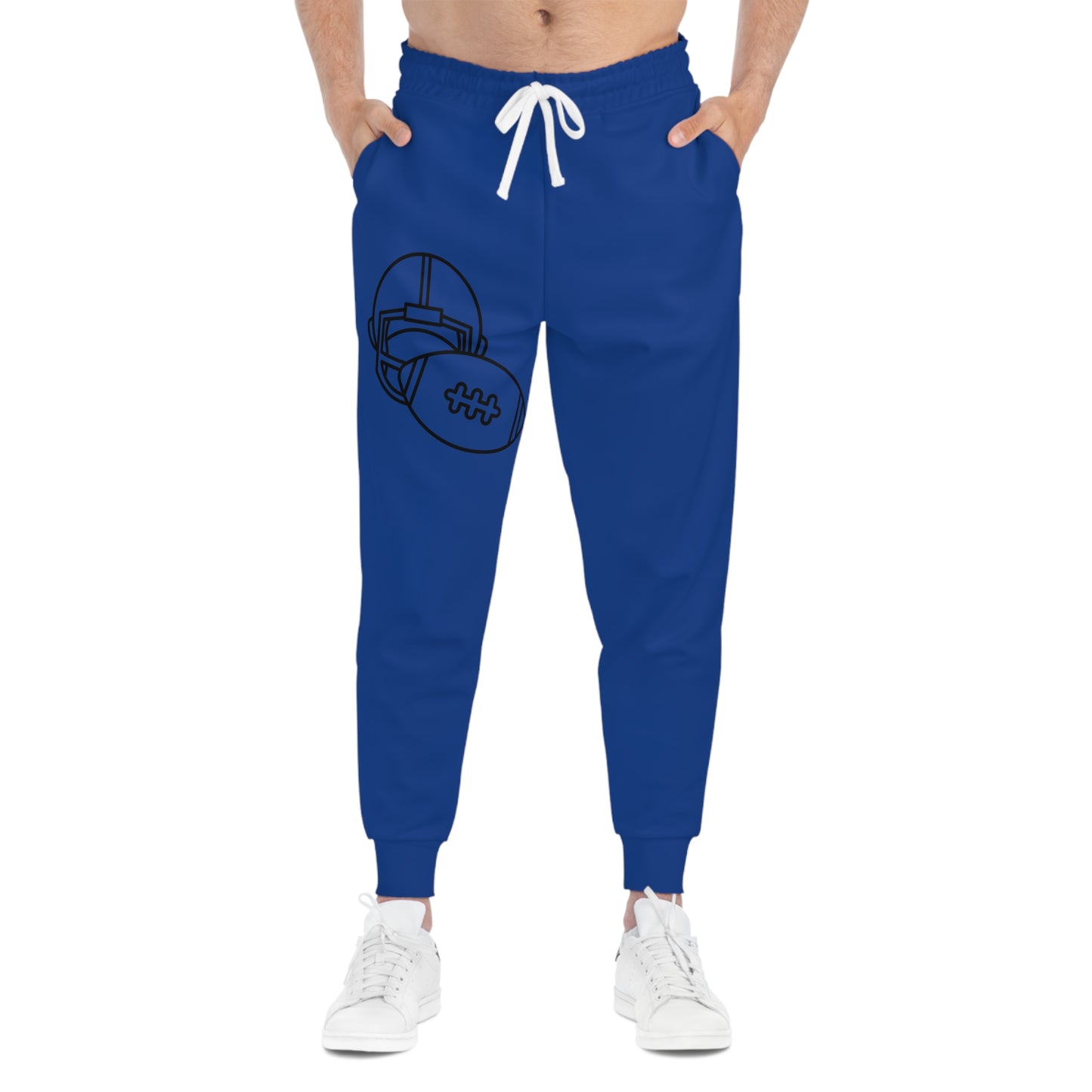 Athletic Joggers: Football Dark Blue