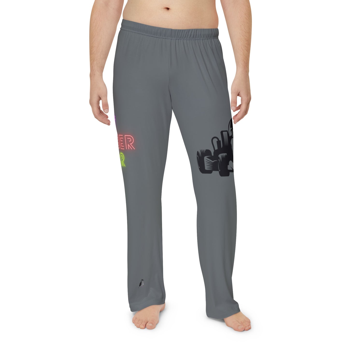 Men's Pajama Pants: Racing Dark Grey