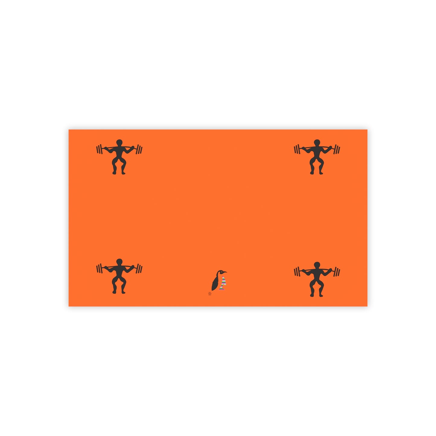 Post-it® Note Pads: Weightlifting Orange