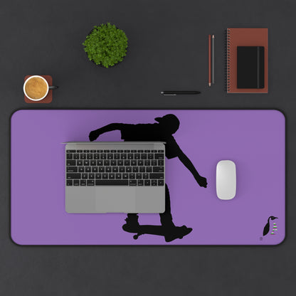 Desk Mat: Skateboarding Lite Purple