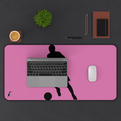 Desk Mat: Soccer Lite Pink