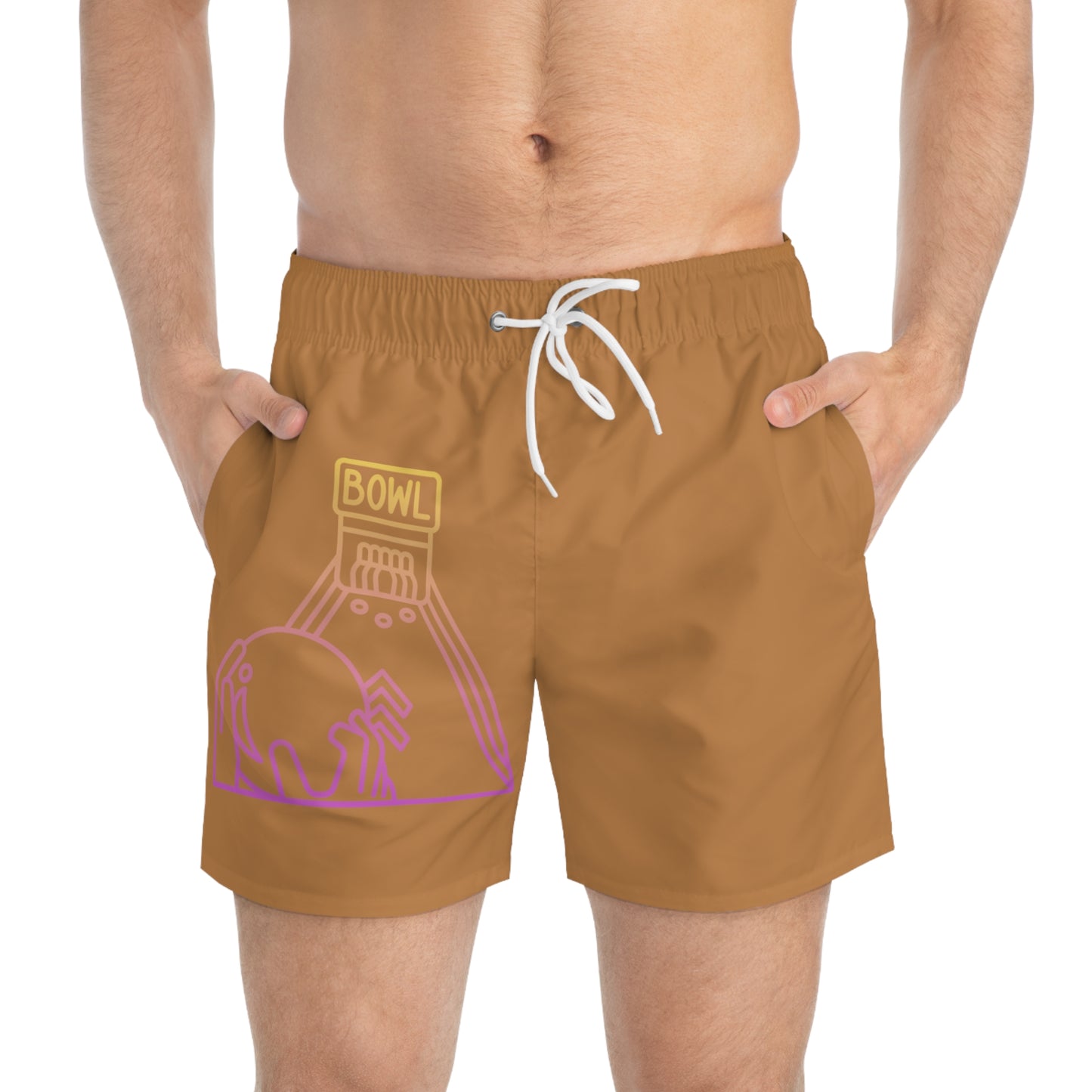 Swim Trunks: Bowling Lite Brown