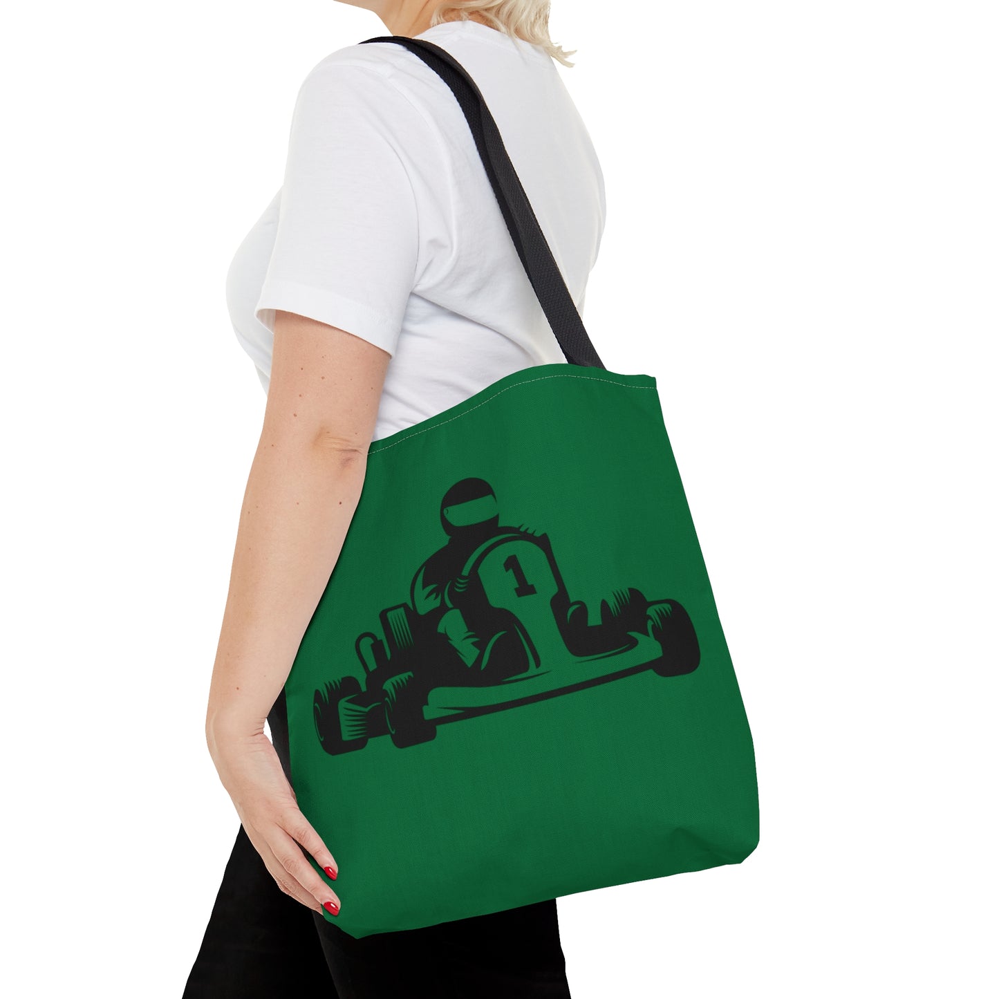 Tote Bag: Racing Dark Green