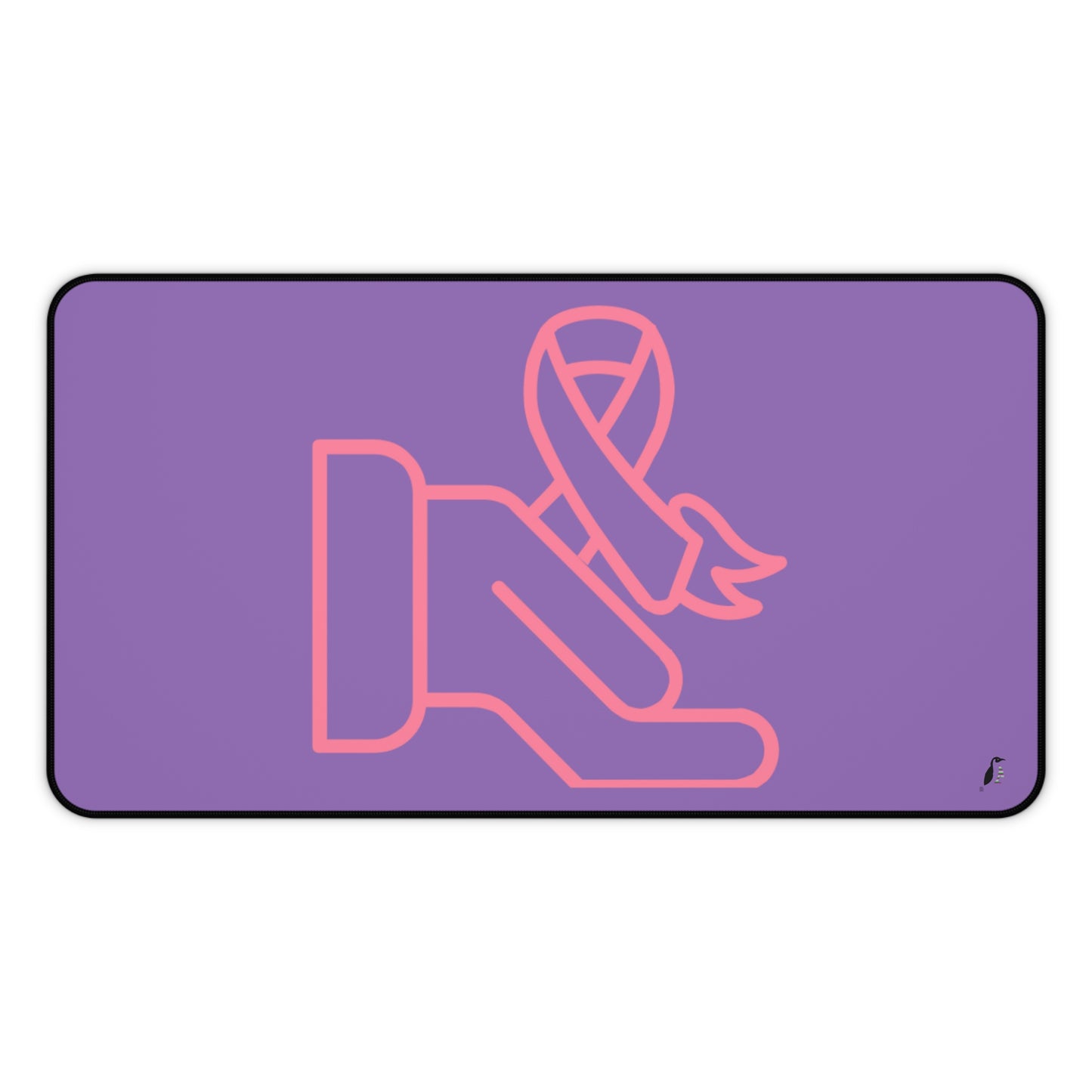 Desk Mat: Fight Cancer Lite Purple