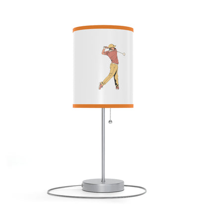 Lamp on a Stand, US|CA plug: Golf White 