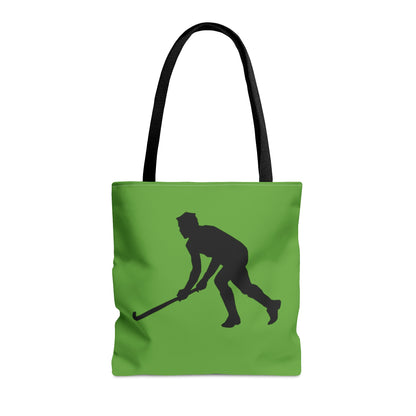 Tote Bag: Hockey Green