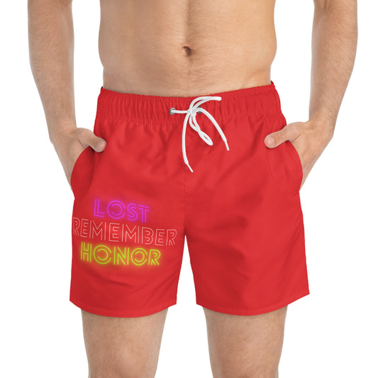 Swim Trunks: Lost Remember Honor Red