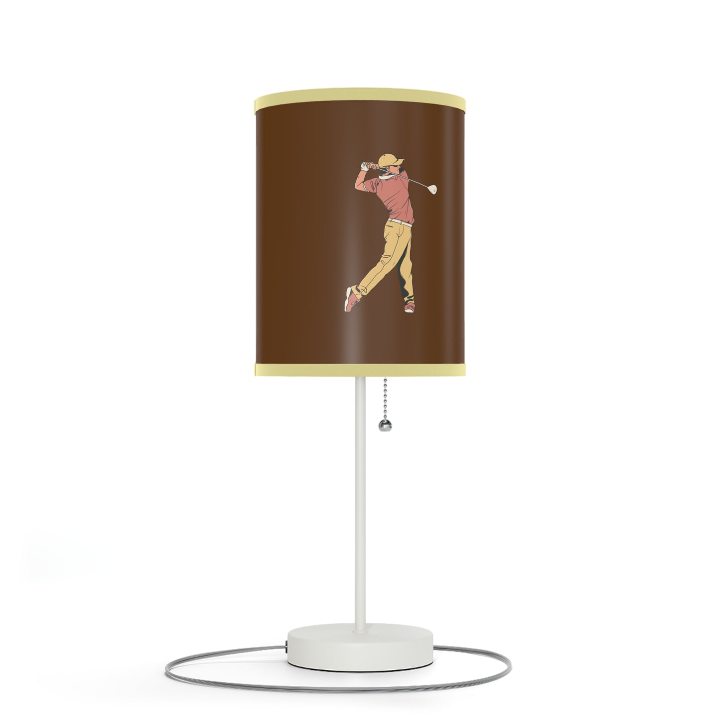 Lamp on a Stand, US|CA plug: Golf Brown