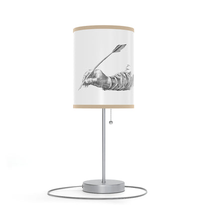 Lamp sa isang Stand, US|CA plug: Writing White 