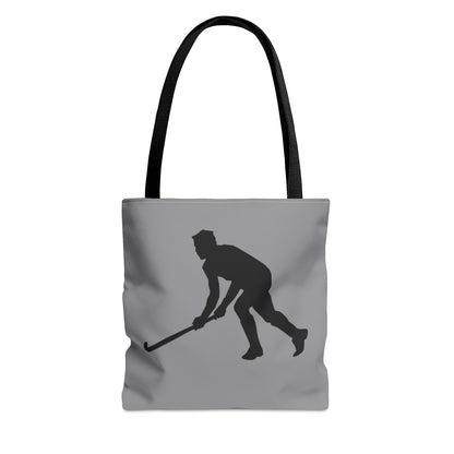 Tote Bag: Hockey Grey