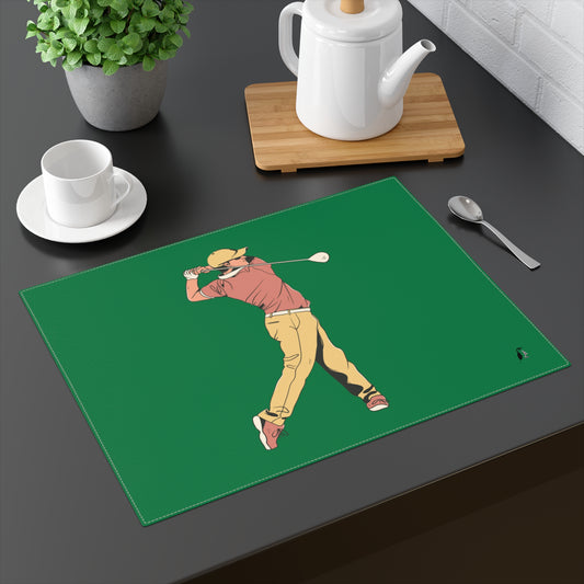 Placemat, 1pc: Golf Dark Green