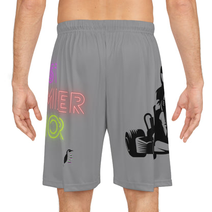 Basketball Shorts: Racing Grey