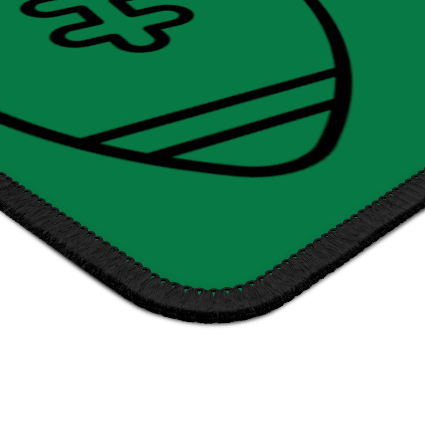 Gaming Mouse Pad: Football Dark Green