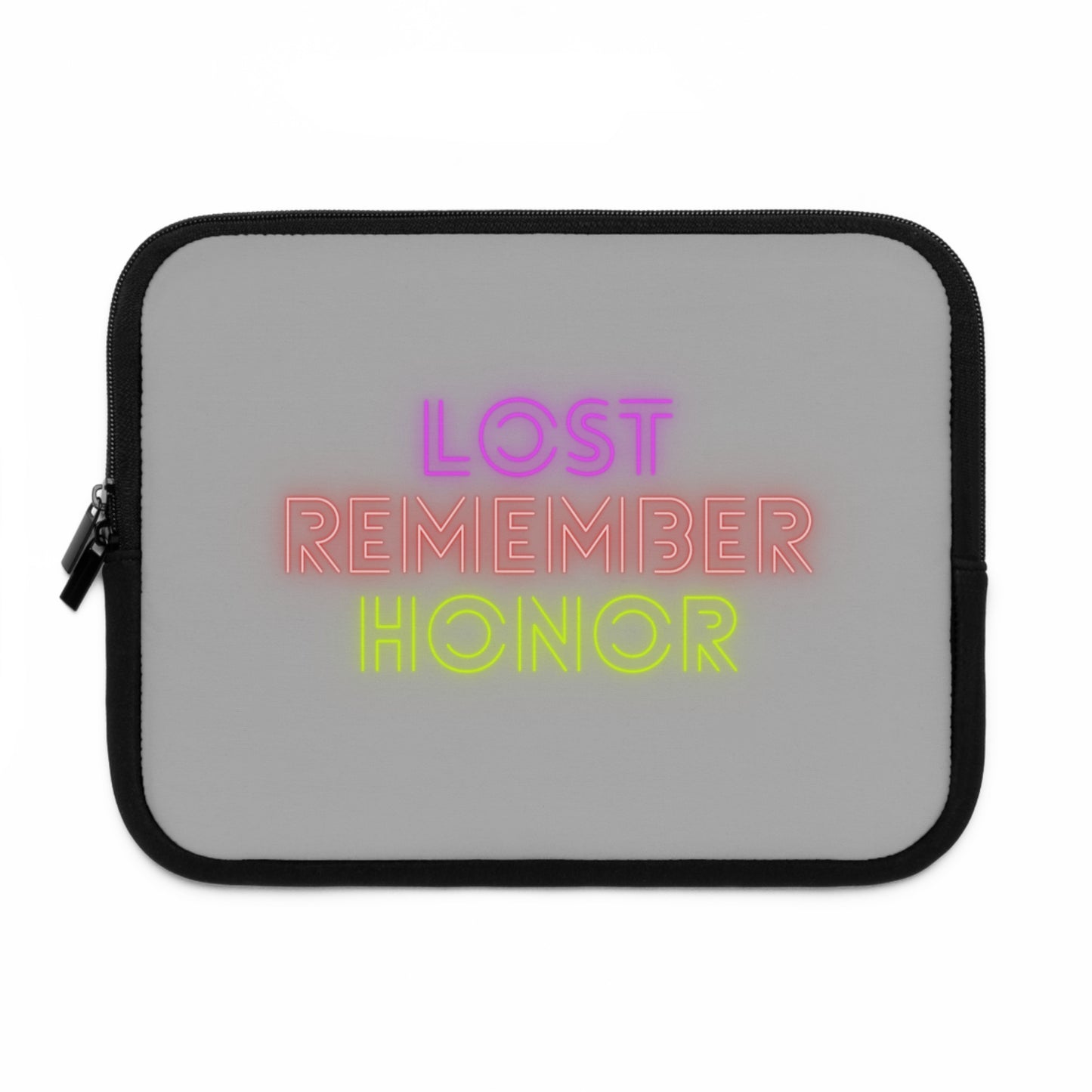 Laptop Sleeve: Lost Remember Honor Lite Grey