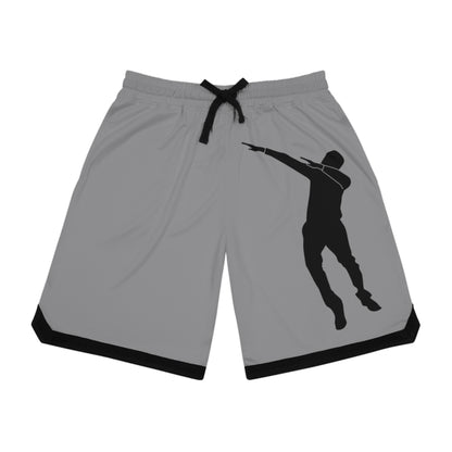 Basketball Rib Shorts: Dance Grey