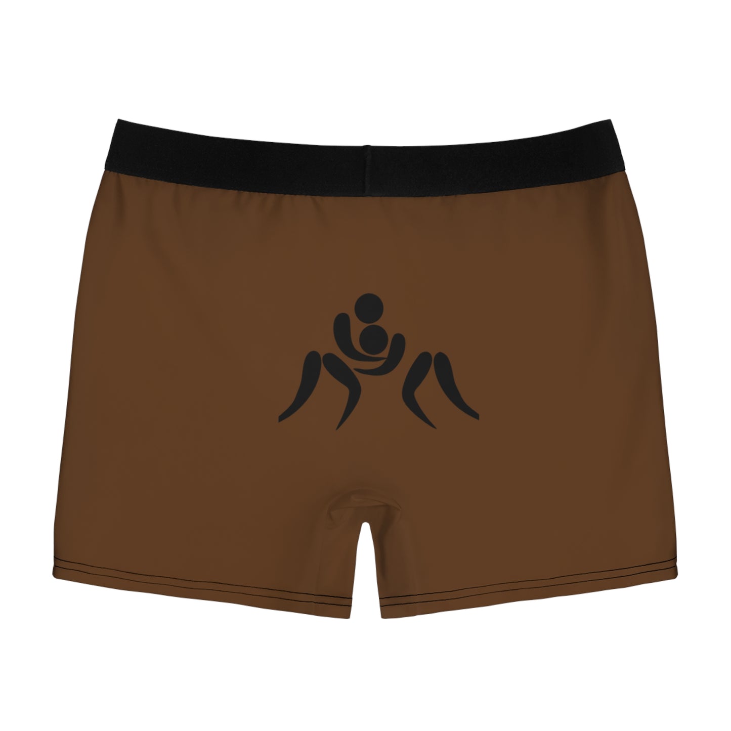 Men's Boxer Briefs: Wrestling Brown