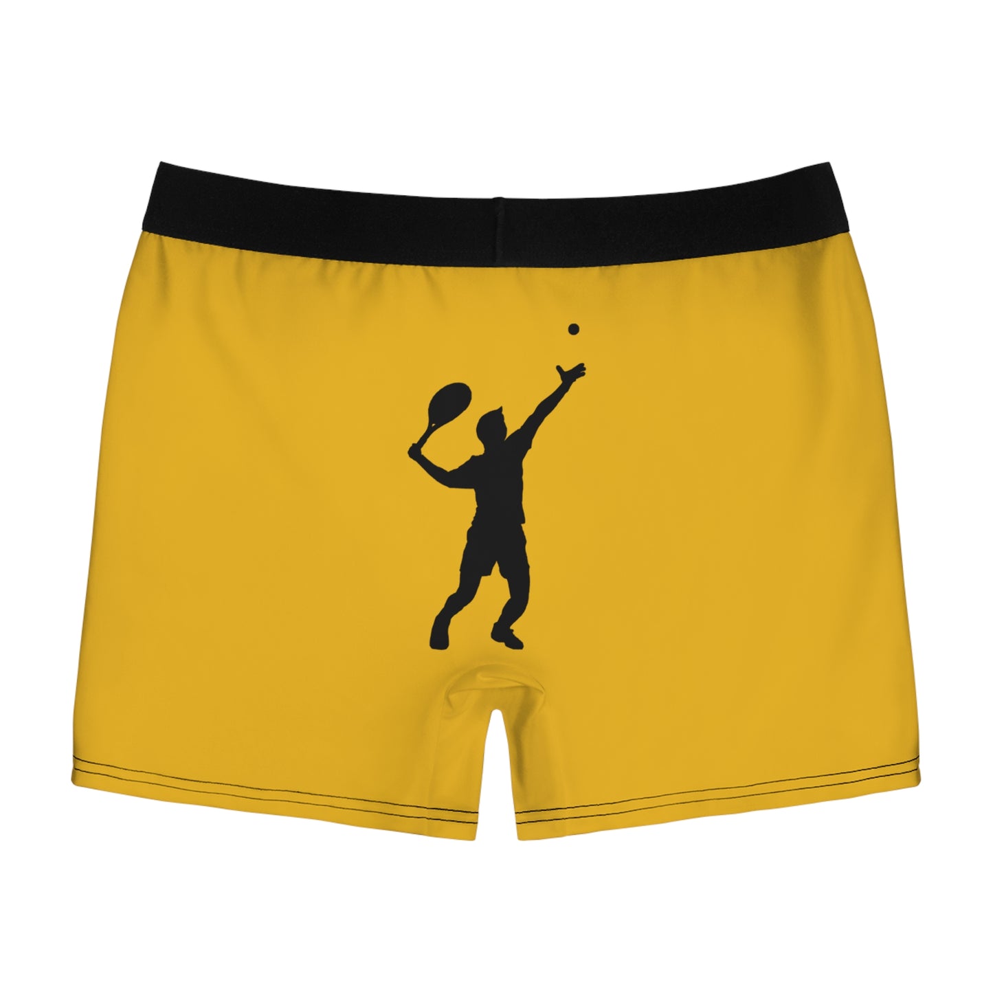 Men's Boxer Briefs: Tennis Yellow