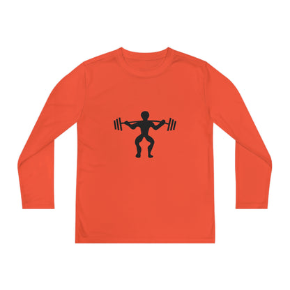 Youth Long Sleeve Competitor Tee: Weightlifting 