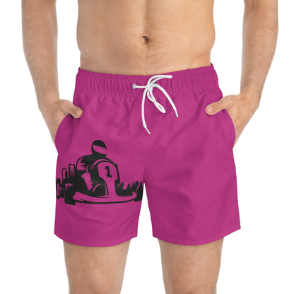 Swim Trunks: Racing Pink