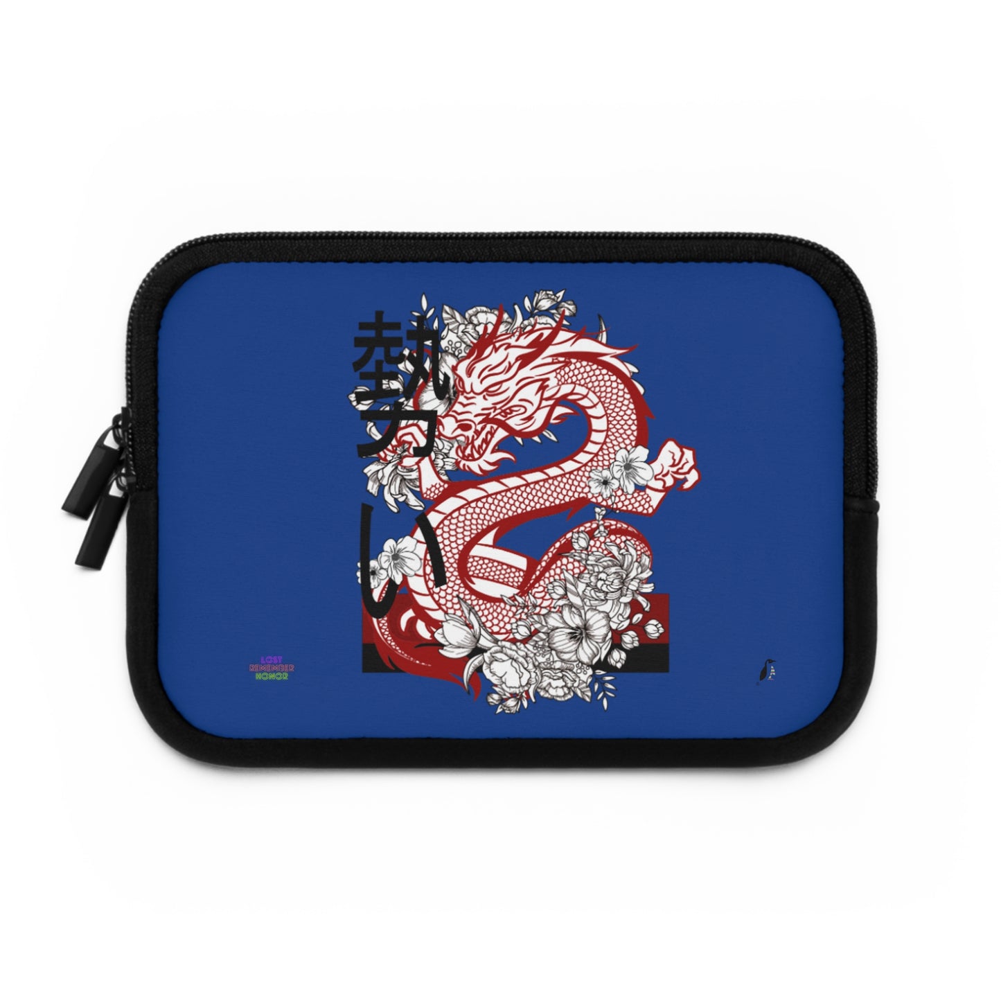 Laptop Sleeve: Dragons Dark Blue