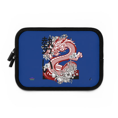 Laptop Sleeve: Dragons Dark Blue