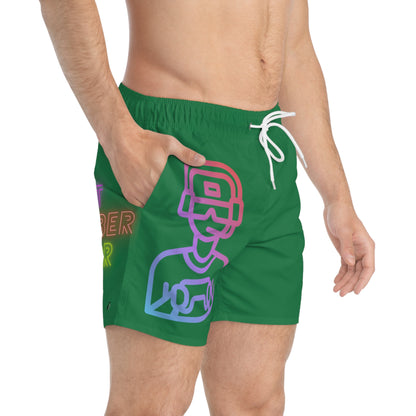 Swim Trunks: Gaming Dark Green