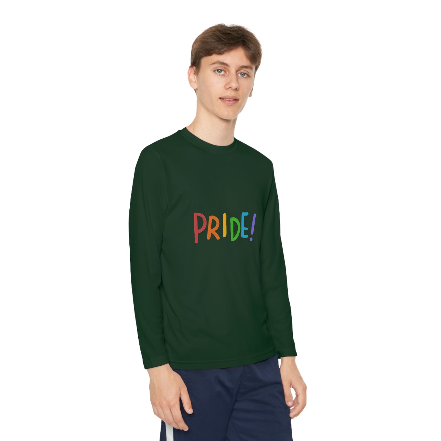 Youth Long Sleeve Competitor Tee: LGBTQ Pride