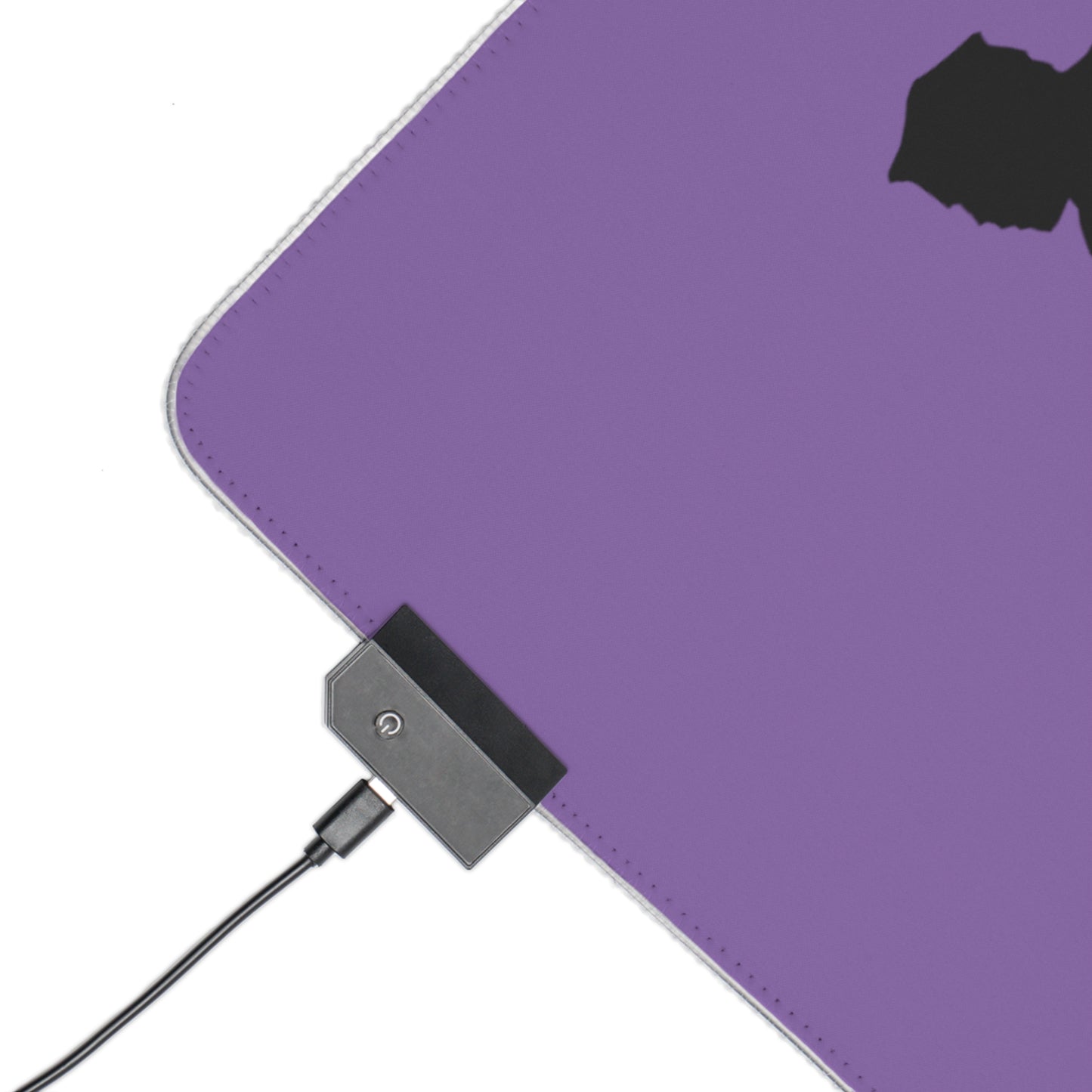 LED Gaming Mouse Pad: Hockey Lite Purple