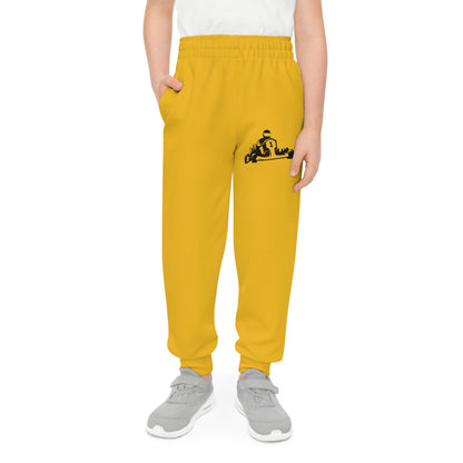 Youth Joggers: Racing Yellow